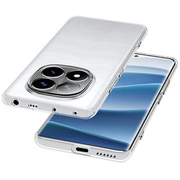 Xiaomi Redmi Note 14 Pro 4G Skridsikkert TPU Cover - Gennemsigtig
