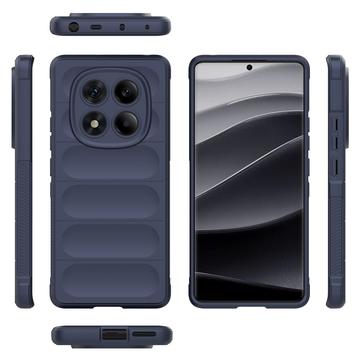 Xiaomi Redmi Note 14 Pro 4G Rugged TPU Cover - Mørkeblå