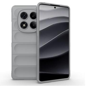 Xiaomi Redmi Note 14 Pro 4G Rugged TPU Cover - Lysegrå