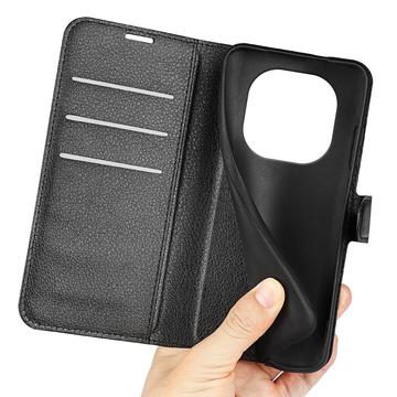 Xiaomi Redmi Note 14 Pro 4G Pung med Magnetisk Lukning - Sort