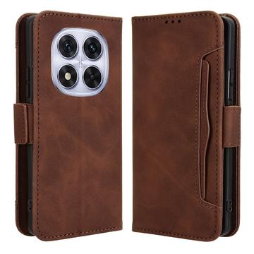 Xiaomi Redmi Note 14 Pro 5G/14 Pro+ 5G/Poco X7 Kortholder Pung Etui - Brun