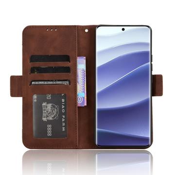 Xiaomi Redmi Note 14 Pro 5G/14 Pro+ 5G/Poco X7 Kortholder Pung Etui - Brun