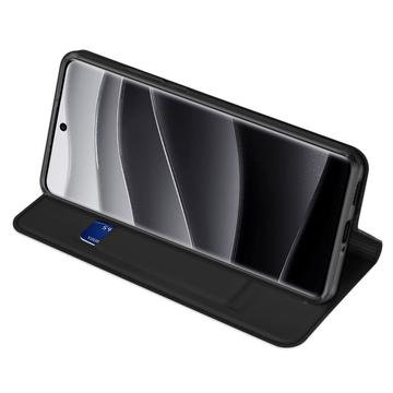 Xiaomi Redmi Note 14 Pro+ 5G Dux Ducis Skin Pro Flip Cover - Sort