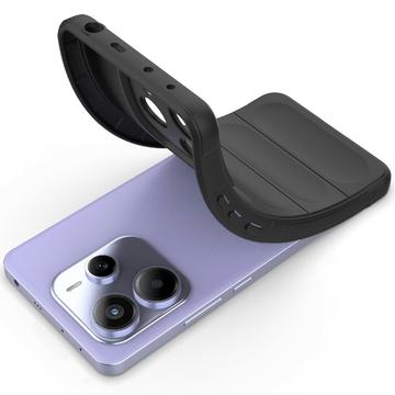 Xiaomi Redmi Note 14 5G Rugged TPU Cover - Sort