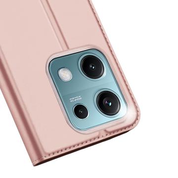 Xiaomi Redmi Note 14S Dux Ducis Skin Pro Flip Cover - Pink