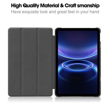 Xiaomi Redmi Pad 2 9.7 Tri-Fold Series Smart Folio-etui - grå