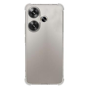 Xiaomi Redmi Turbo 3/Poco F6 Stødsikkert TPU Cover - Gennemsigtig