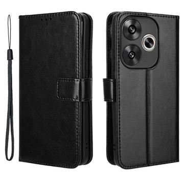 Xiaomi Redmi Turbo 3/Poco F6 Pung Taske med Magnetisk Lukning - Sort