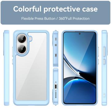 Xiaomi Redmi Turbo 4/Poco X7 Pro Anti-Shock Hybrid Cover - Blå