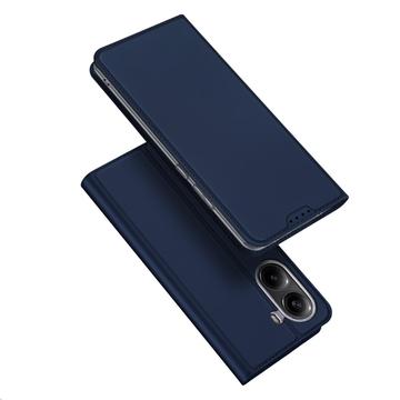 Xiaomi Redmi Turbo 4/Poco X7 Pro Dux Ducis Skin Pro Flip Cover - Blå