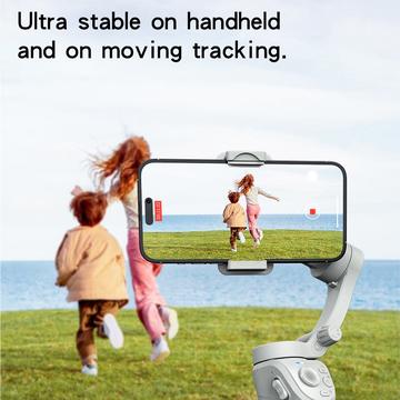 YESIDO SF18 3-akset smartphoneholder kardanstabilisator ansigtssporende selfie-stick