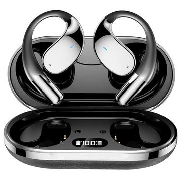 YYK-Q39 Bluetooth 5.4-sportsøretelefoner med åbne ører - sort