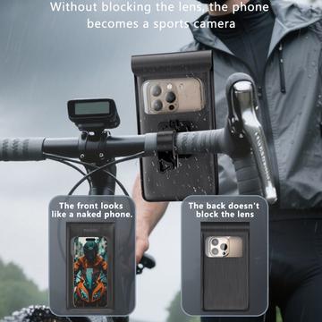 Yesido C333 IP67 vandtæt cykelkuffert/cykelholder - sort