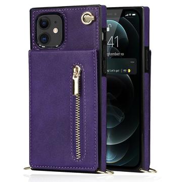 Mobilpung / Taske Cover med Snor til iPhone 11 - Lilla