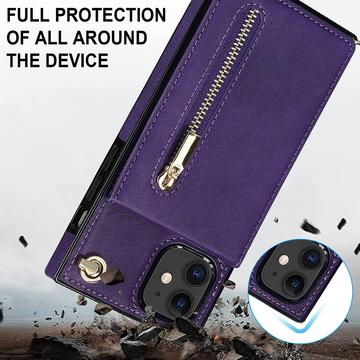 Mobilpung / Taske Cover med Snor til iPhone 11 - Lilla