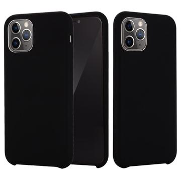iPhone 11 Pro Max Liquid Silicone Cover - Sort