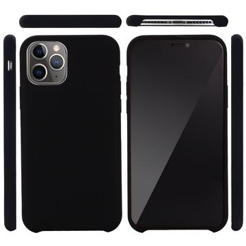 iPhone 11 Pro Max Liquid Silicone Cover - Sort