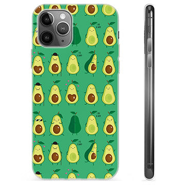 iPhone 11 Pro Max TPU Cover - Avocadomønster