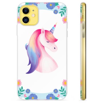 iPhone 11 TPU Cover - Enhjørning