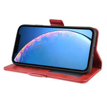 iPhone 11 Pung Taske med Magnetisk Lukning - Rød