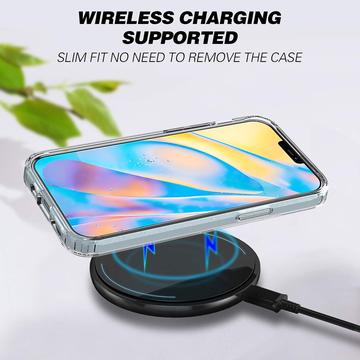 iPhone 12 Mini Ridsefast Hybrid Cover - Gennemsigtig