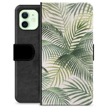 iPhone 12 Premium Flip Cover med Pung - Tropic
