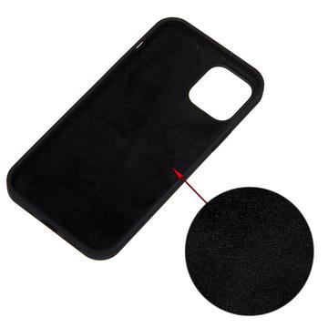 iPhone 12 Pro Max Liquid Silicone Cover - Sort