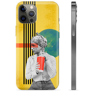 iPhone 12 Pro Max TPU Cover - Retro Kunst