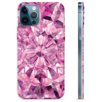 iPhone 12 Pro TPU Cover - Pink Krystal