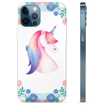 iPhone 12 Pro TPU Cover - Enhjørning