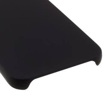 iPhone 12 Gummibelagt Plastik Cover - Sort