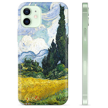 iPhone 12 TPU Cover - Cypres Træer