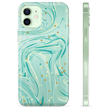 iPhone 12 TPU Cover - Grøn Mynte
