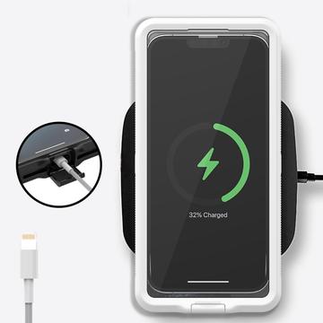 iPhone 13/14/15/16-serien Vandtæt beskyttelsesetui - grå