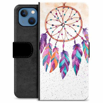 iPhone 13 Premium Flip Cover med Pung - Drømmefanger
