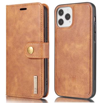 iPhone 13 Pro Max DG.Ming Læderpung med Aftageligt Cover - Brun