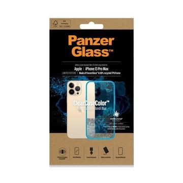 iPhone 13 Pro Max PanzerGlass ClearCase Antibakteriel Cover - Blå / Klar