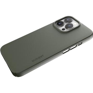 iPhone 13 Pro Nudient Thin Cover - MagSafe-kompatibel - grøn