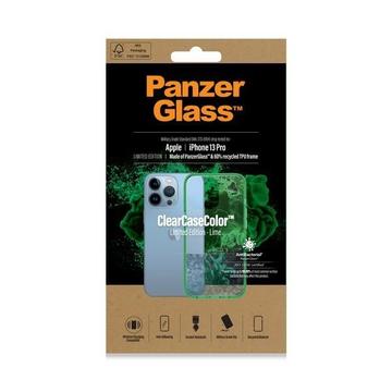iPhone 13 Pro PanzerGlass ClearCase Antibakteriel Cover - Grøn / Klar