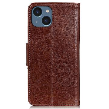 iPhone 14 Elegant Series Pung med Stativfunktion - Brun
