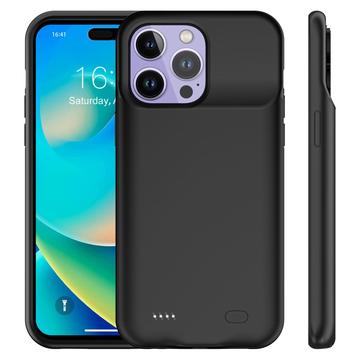 iPhone 14 Pro Max Backup Battericover - 8500mAh - Sort