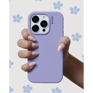 iPhone 14 Pro Max Nudient Base Silikone Cover - Lilla