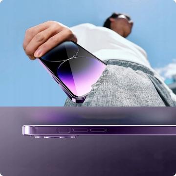 iPhone 14 Pro Tech-Protect MagShine Cover - MagSafe-kompatibelt - Lilla / Klar