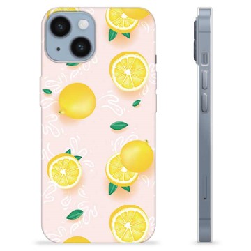 iPhone 14 TPU Cover - Citron Mønster