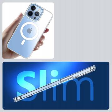 iPhone 14 Tech-Protect Flexair Magnetisk Hybrid Cover - Gennemsigtig