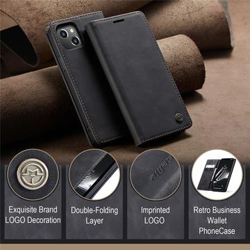 iPhone 15 Caseme 013 Series Pung - Sort