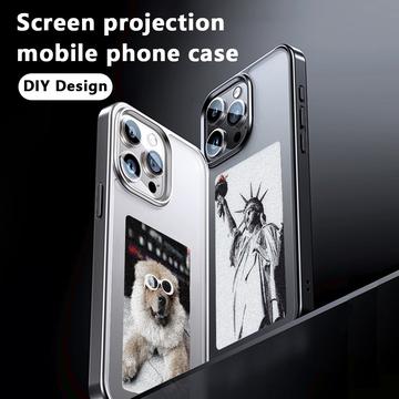 iPhone 15 DIY E-InkCase NFC-etui - sort