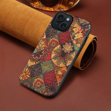 iPhone 15 Fire Sæsoner Hybrid Cover - Efterår