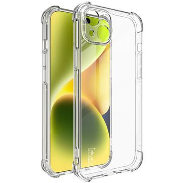 iPhone 15 Imak Faldsikkert TPU Cover - Gennemsigtig