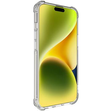 iPhone 15 Imak Faldsikkert TPU Cover - Gennemsigtig